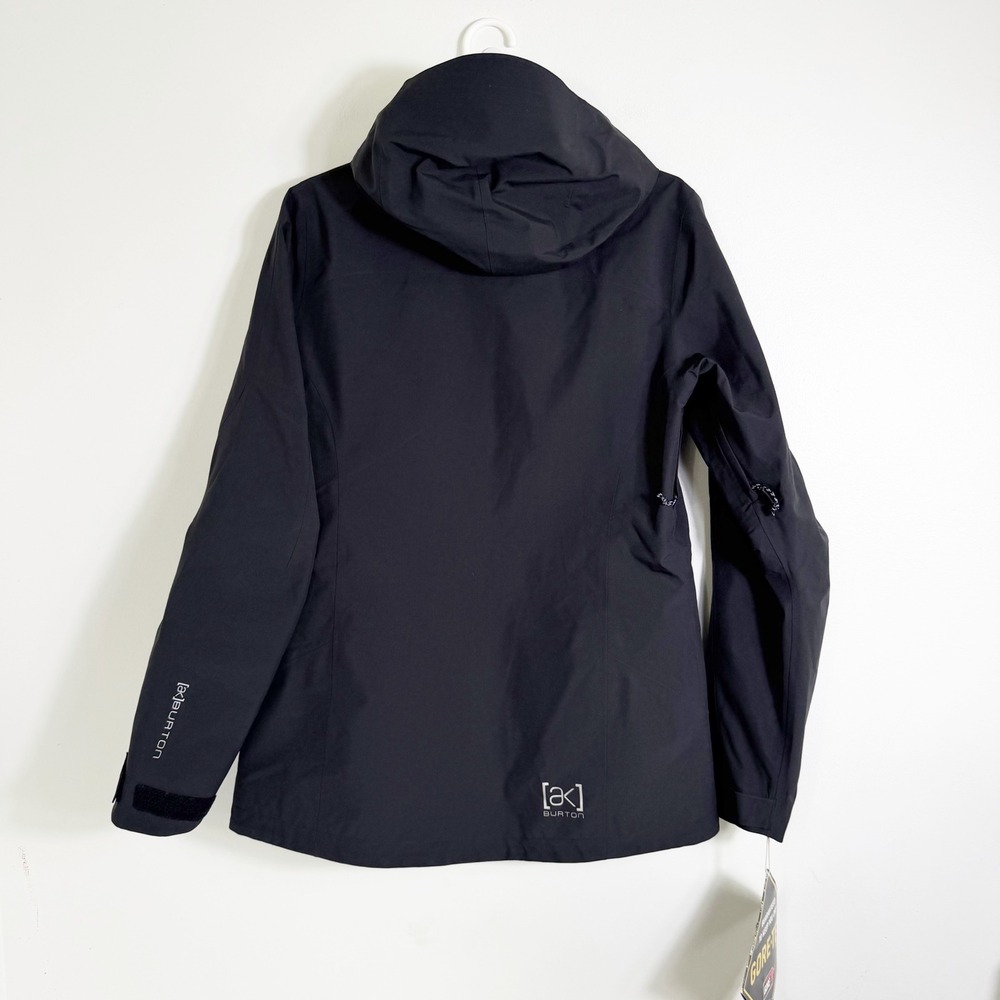 Burton GORE-TEX Jacket Women Medium Black [ak] 2L Altitude Snowboard Ski Shell - Picture 2 of 5
